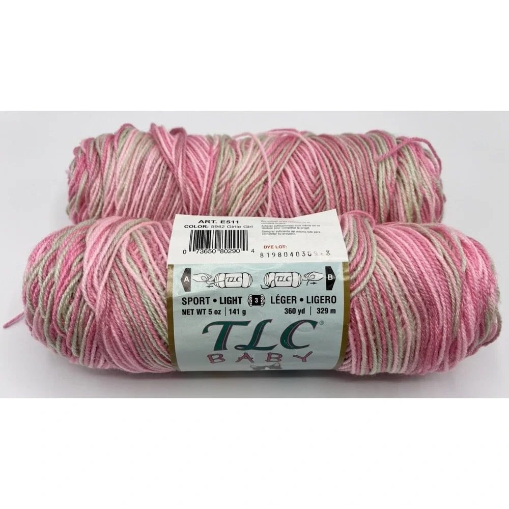 Red Heart TLC Baby Yarn New Mint 